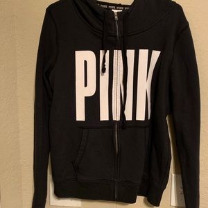 VS Pink Zip Hoodie